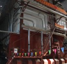 寧城光大熱力130T、65T往復(fù)爐排熱水爐